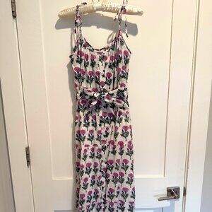 Emerson Fry Buttonfront Midi Sundress